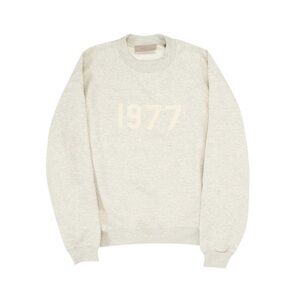 Essentials fear of God 1977 crewneck light oatmeal Size XL Brand New